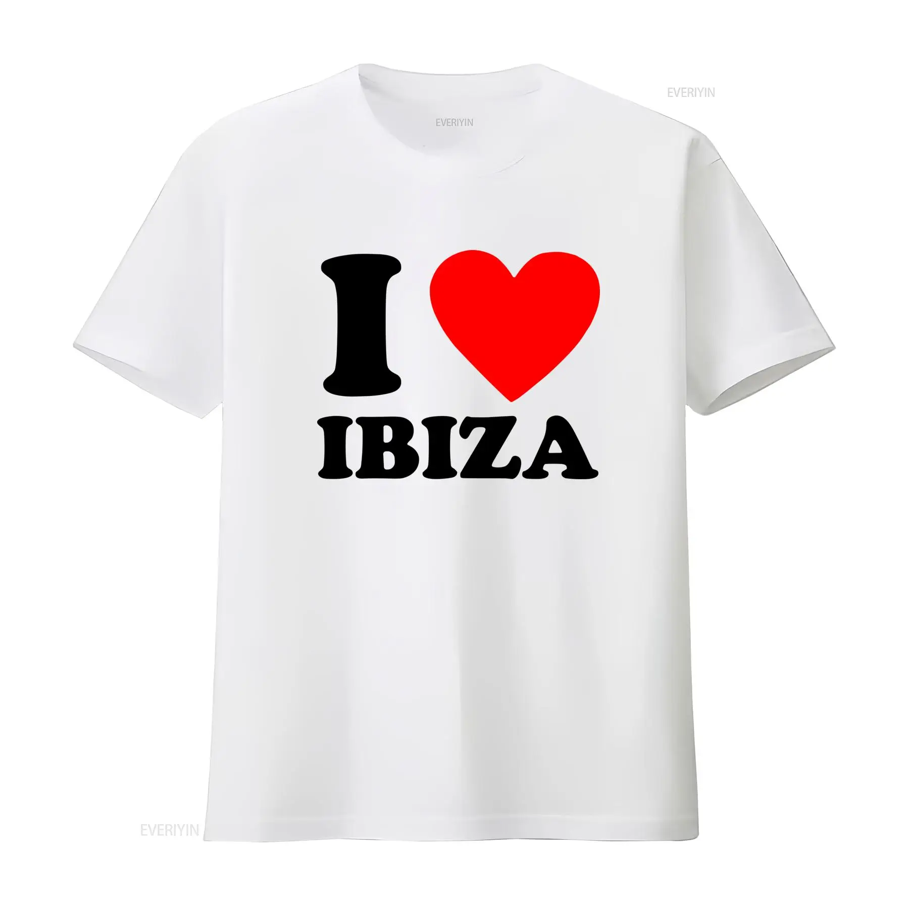 Vintage Fashion Jersey - Koszulka I Love Heart Ibiza Holiday