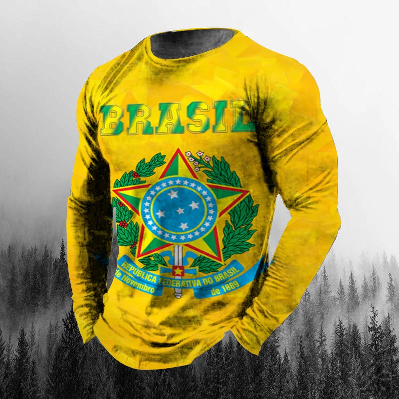 Klasyczna brazylijska flaga, n – Vintage Fashion Jersey recenzja i cena