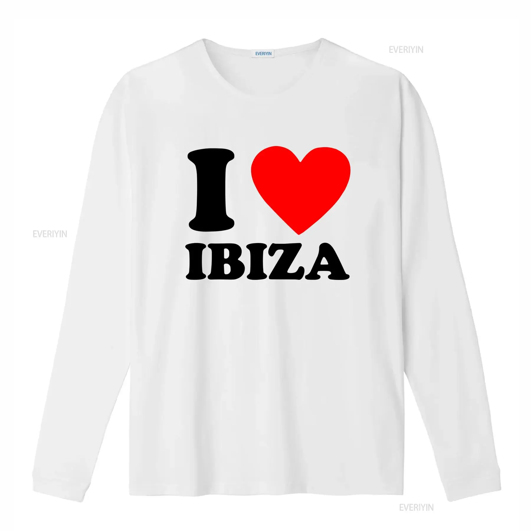 Koszulka I Love Heart Ibiza Ho – Vintage Fashion Jersey recenzja i cena