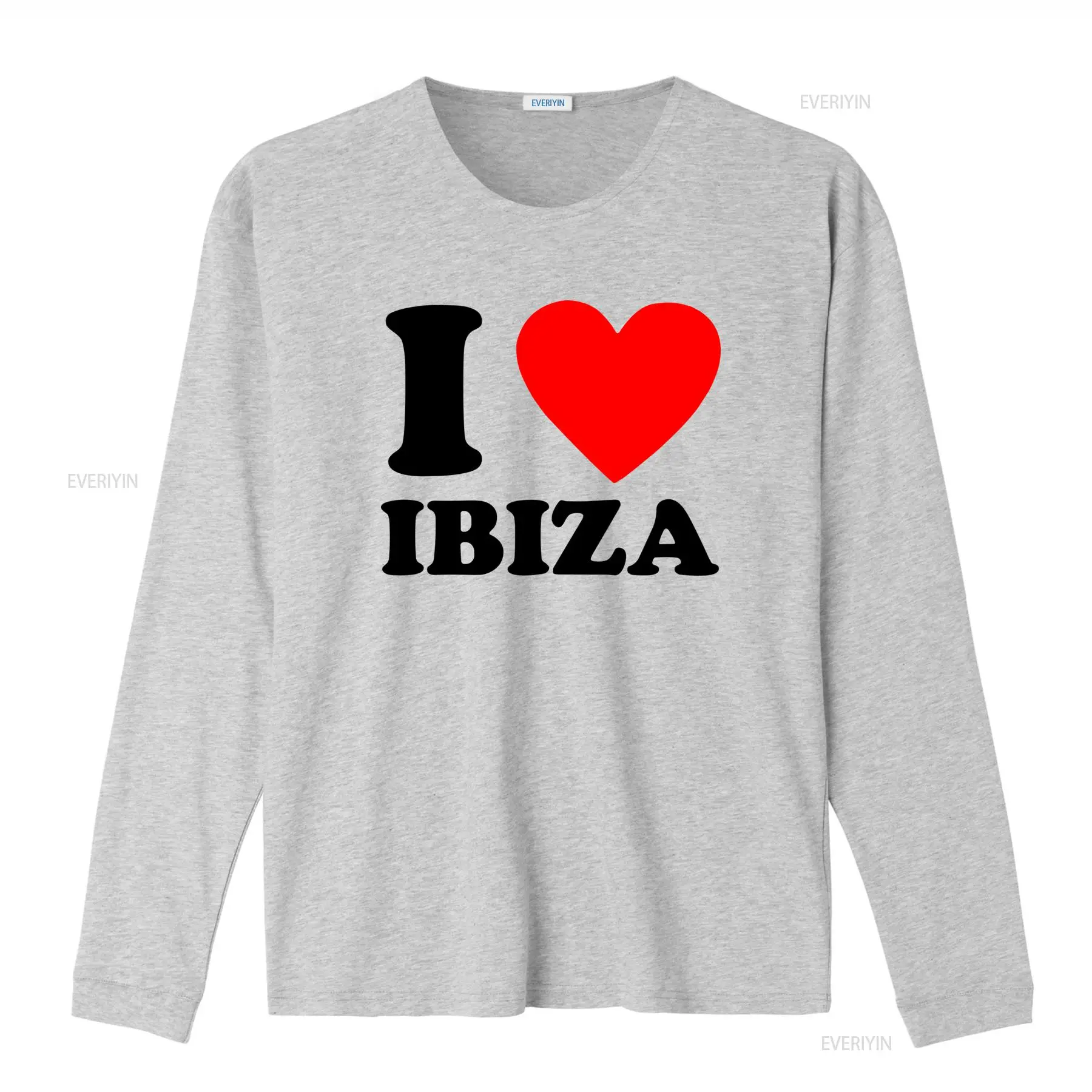 Koszulka I Love Heart Ibiza Ho – Vintage Fashion Jersey recenzja i cena