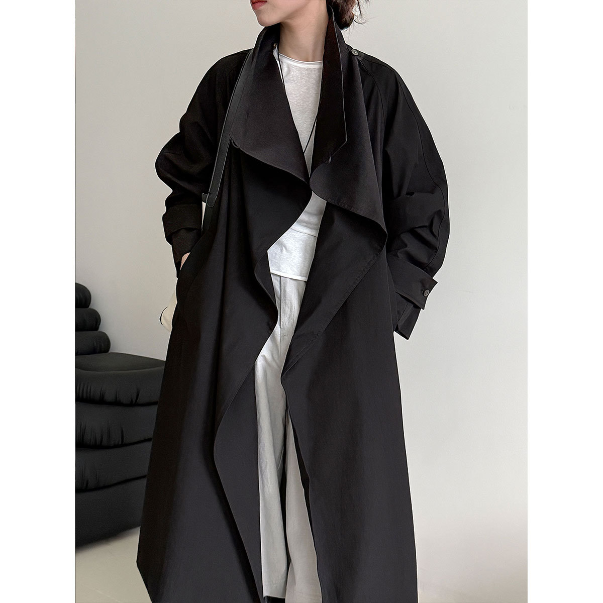 Długa kurtka wiatrówka damska  – Vintage Windbreaker Nylon recenzja i cena
